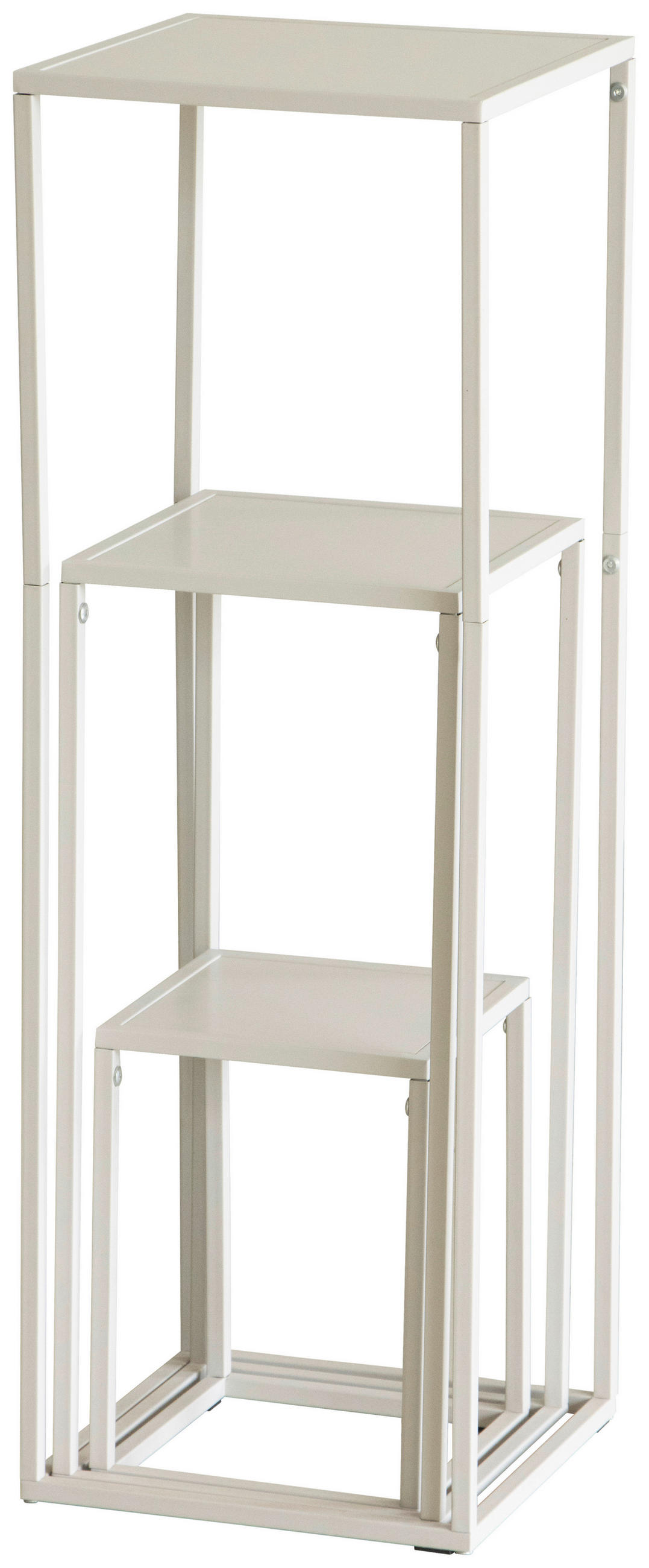 BLUMENTISCHSET Metall, Holzwerkstoff  - Kaschmir, Design, Holzwerkstoff/Metall (22/30/22cm) - MID.YOU