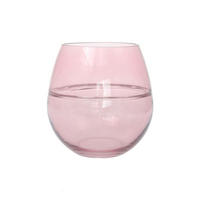 VASE  - Rosa, Design, Glas (17/17/17cm) - Kayoom