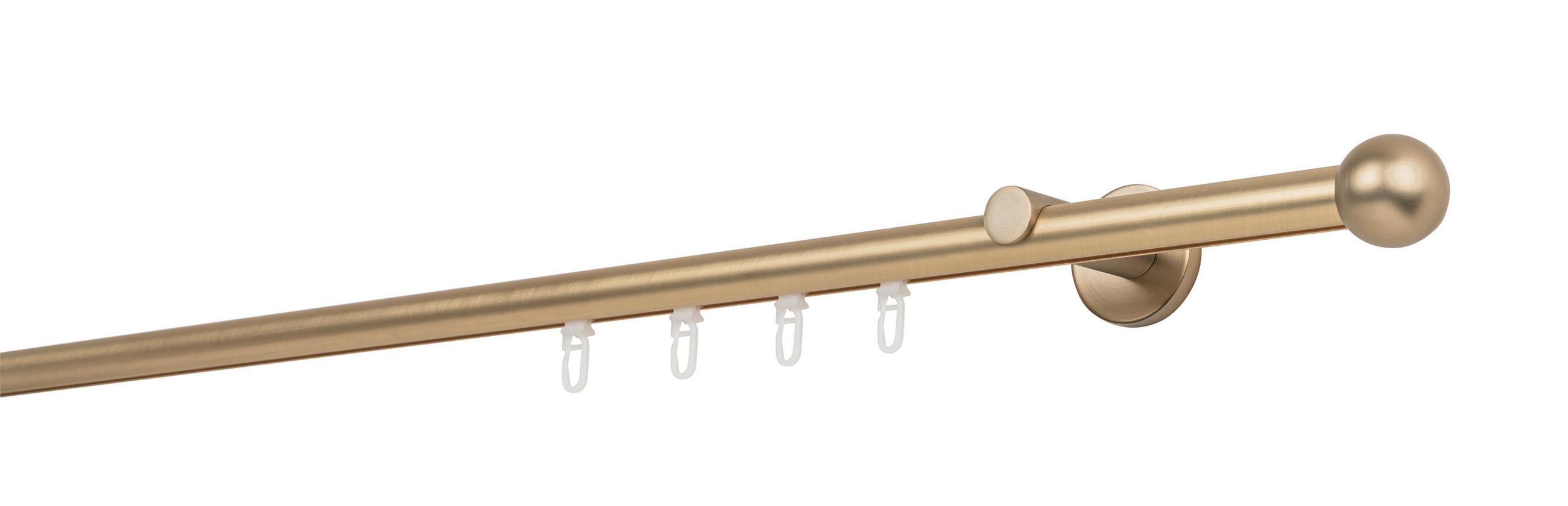 VORHANGSTANGENSET 320 cm  - Goldfarben, Basics, Metall (320cm)
