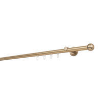 VORHANGSTANGENSET  320 cm  - Goldfarben, Basics, Metall (320cm)