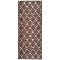 WEBTEPPICH  Wohnzimmer 80/150 cm Cosenza Braun, Beige rechteckig  - Beige/Braun, Design, Kunststoff/Textil (80/150cm) - Floordirekt