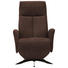 RELAXSESSEL in Textil Braun - Schwarz/Braun, Design, Textil/Metall (74/105/72cm) - Welnova RELAXSESSEL in Textil Braun - Schwarz/Braun, Design, Textil/Metall (74/105/72cm) - Welnova