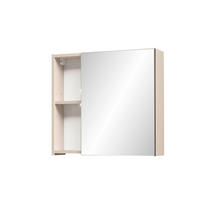SPIEGELSCHRANK 60/56/17 cm  - Kaschmir, Trend, Glas/Holzwerkstoff (60/56/17cm) - MID.YOU
