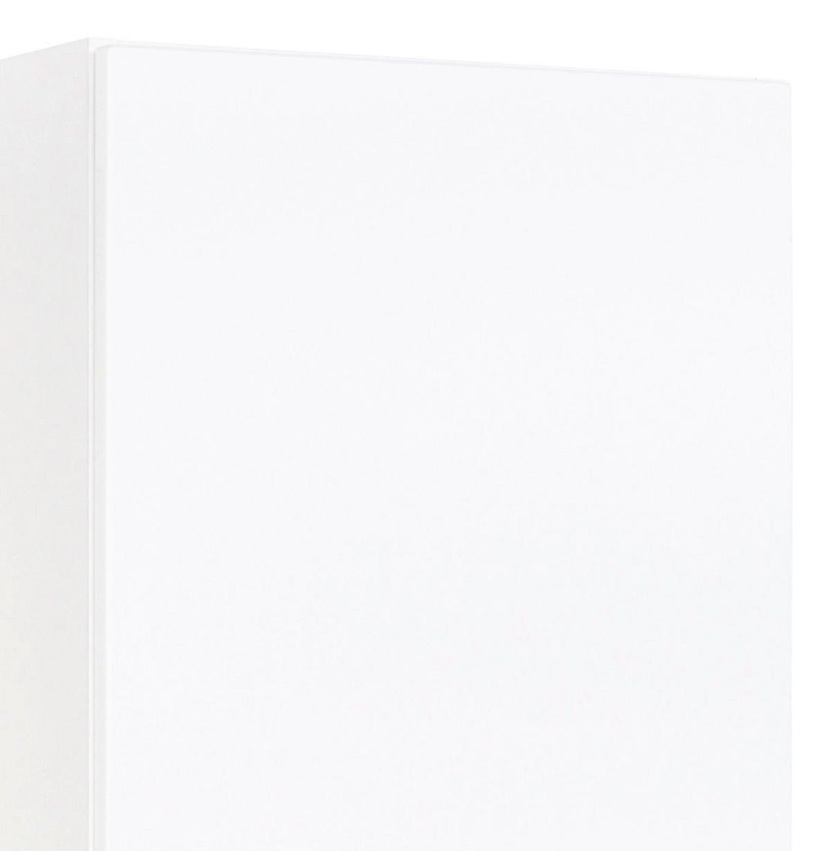 HÖGSKÅP  - vit/silvereksfärgad, Modern, trämaterial (40/154/27cm) - Held