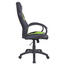 GAMINGSTUHL Grün, Schwarz Kunststoff, Metall, Textil - Schwarz/Grün, Design, Kunststoff/Textil (61/110-120/63cm) - Carryhome