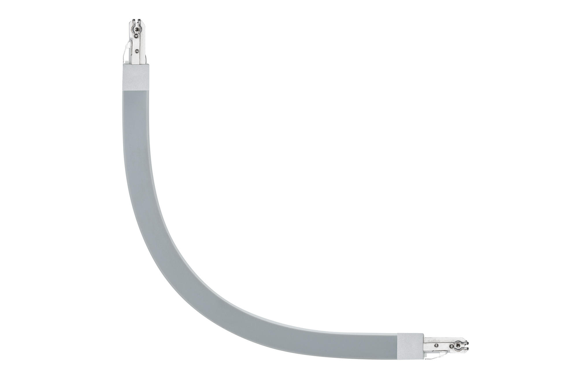 SCHIENENSYSTEM-VERBINDER - Chromfarben, Design, Kunststoff (44/1,8/1,8cm) - Paulmann