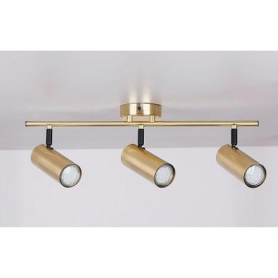 TAKSPOTLIGHT 56/18/9 cm   - mässingsfärgad, Klassisk, metall (56/18/9cm)