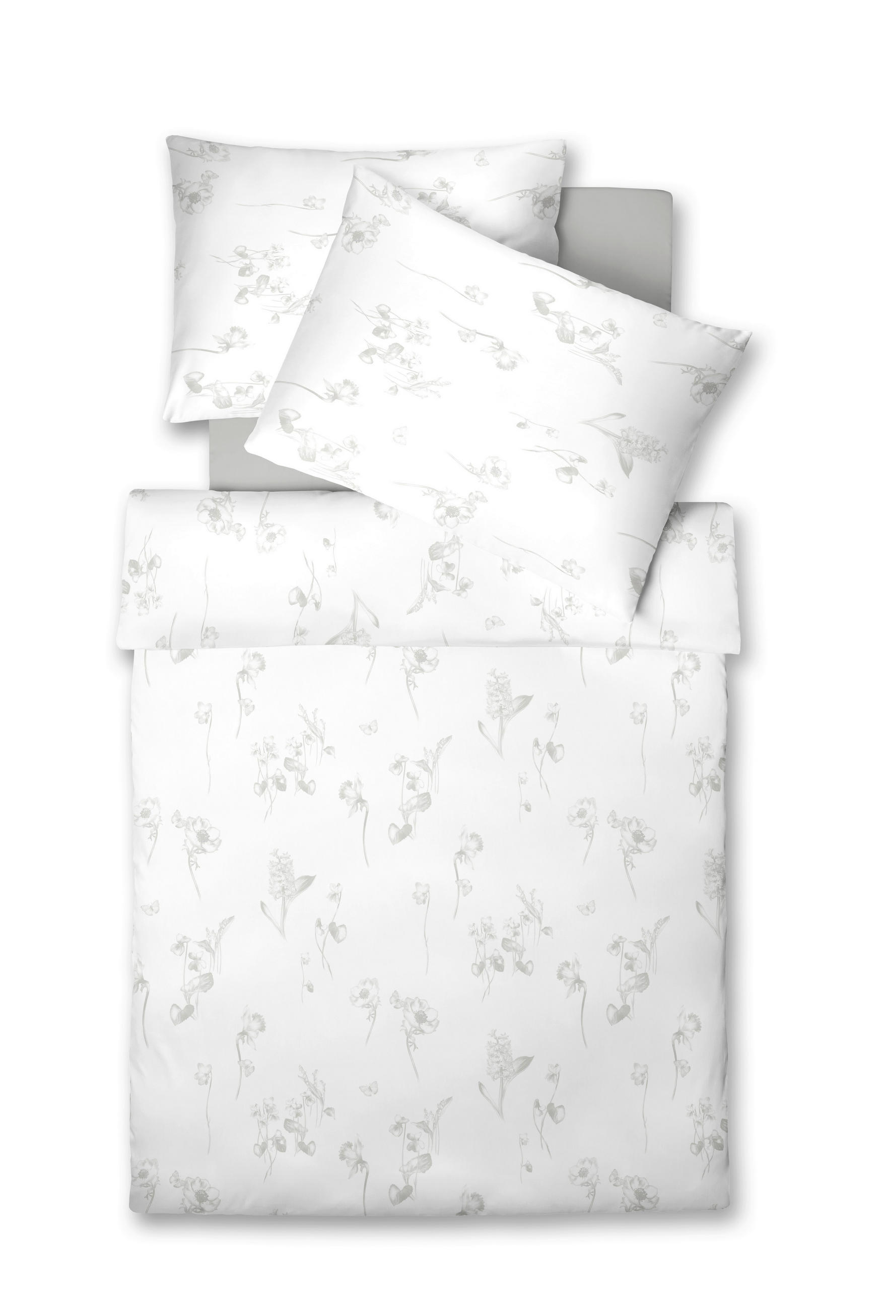 POSTELJNINA WHITE DREAM 140/200 cm bela  - bela, Konvencionalno, tekstil (140/200cm) - Fleuresse