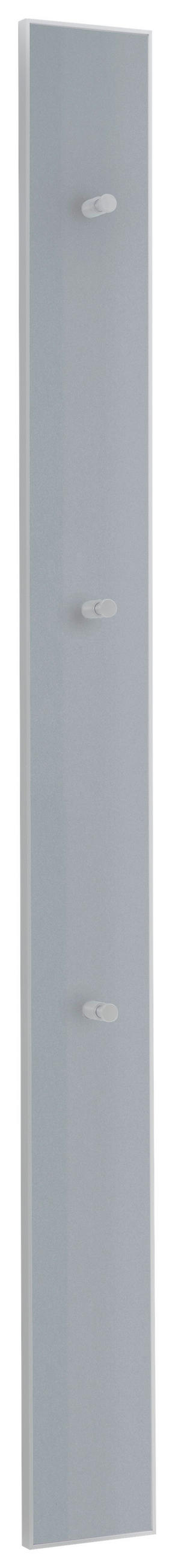 GARDEROBENPANEEL  in 16/170/7 cm  - Grau, Design, Glas/Holzwerkstoff (16/170/7cm)