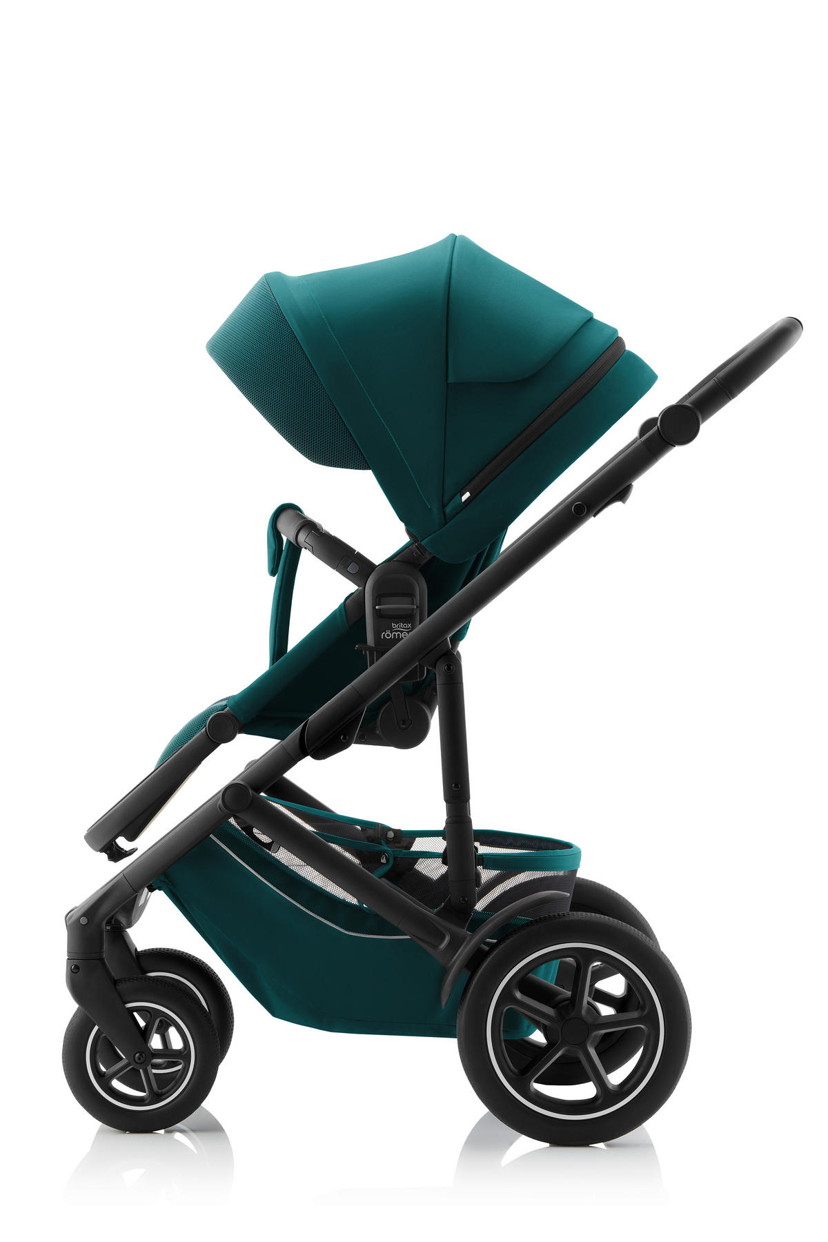 KINDERWAGEN Smile 5Z  - Schwarz/Grün, Basics, Textil/Metall (57/112/97,7cm) - Britax Römer