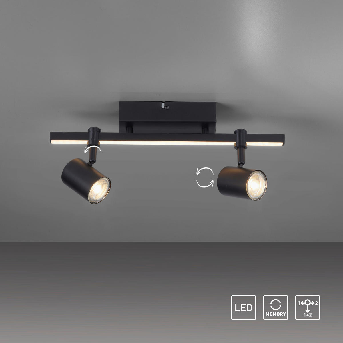 LED-STRAHLER 40/14/16 cm   - Design (40/14/16cm) - Paul Neuhaus