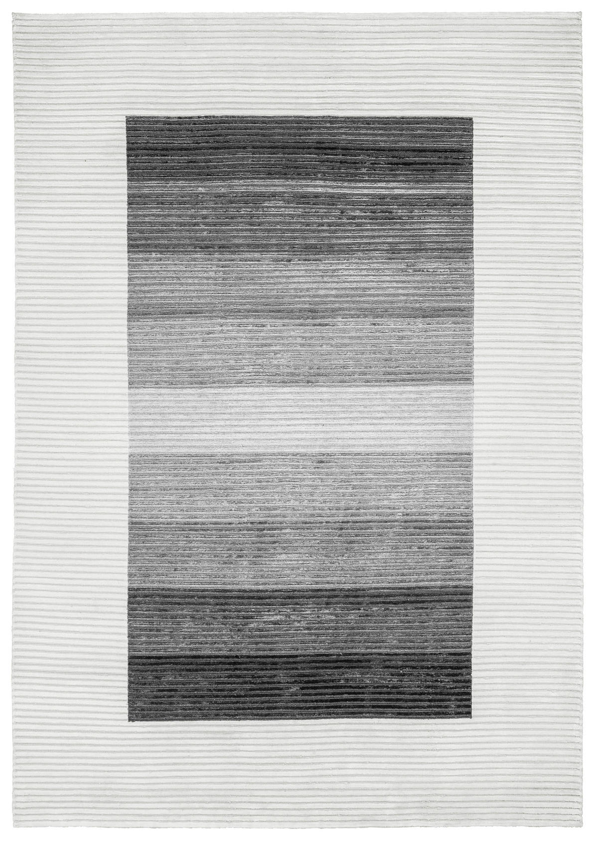 ORIENTÁLIS SZŐNYEG Alkatif Modern   - ezüstszínű/fehér, Konventionell, textil (120/180cm) - Cazaris