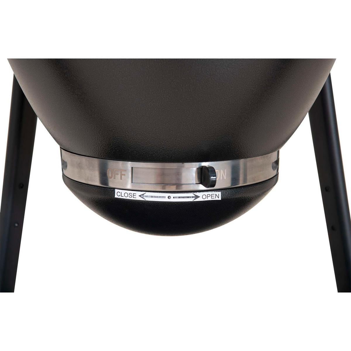 HOLZKOHLEGRILL - Schwarz, Basics, Metall (115/118/65cm) - Modante