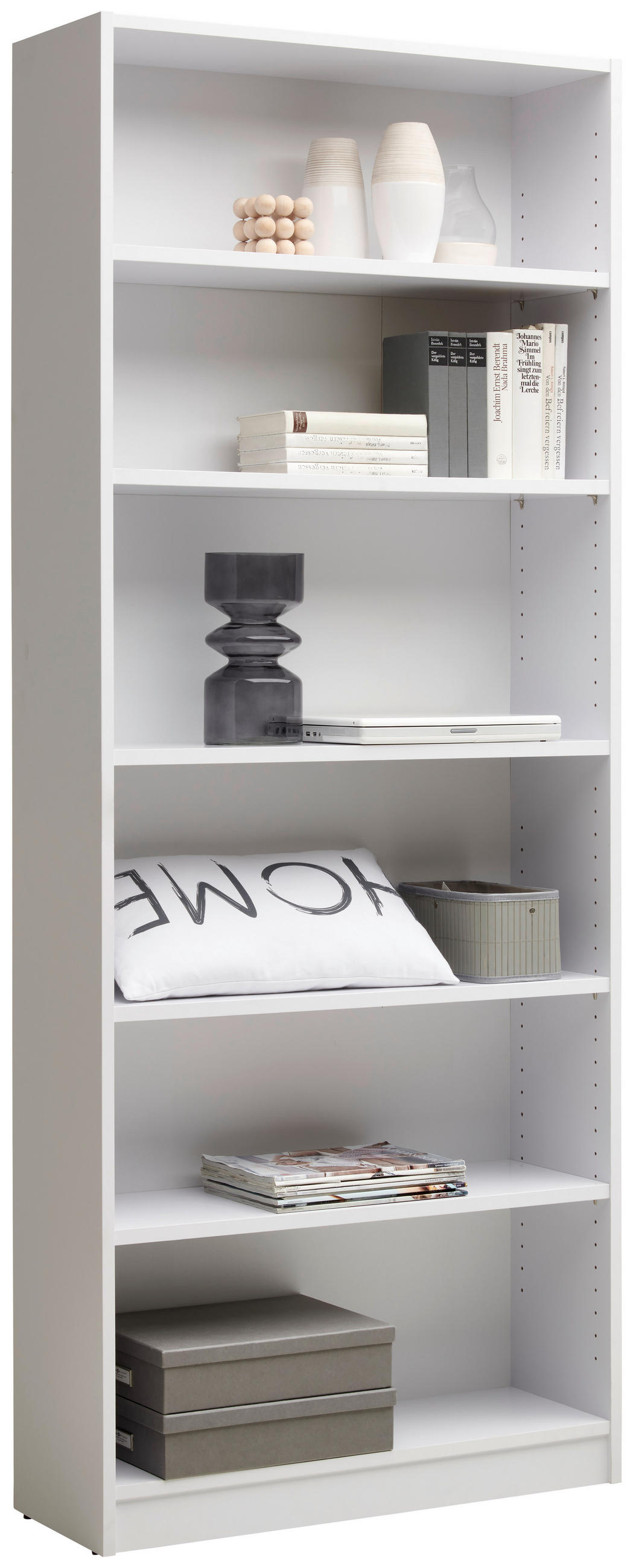 REGAL bijela  drvni materijal  - bijela, Konvencionalno, drvni materijal (80/199,2/28cm) - Carryhome