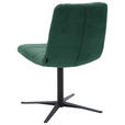 STUHL - Schwarz/Grün, Design, Textil/Metall (52/88/66cm) - Dieter Knoll