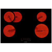 GLASKERAMIKKOCHFELD KFC180  - Schwarz, Basics, Glas (78,0/4,5/52,0cm) - Oranier