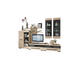 WOHNWAND Eichefarben, Schwarz - Eichefarben/Schwarz, Design, Glas/Holzwerkstoff (280/194/50cm) - Carryhome WOHNWAND Eichefarben, Schwarz - Eichefarben/Schwarz, Design, Glas/Holzwerkstoff (280/194/50cm) - Carryhome