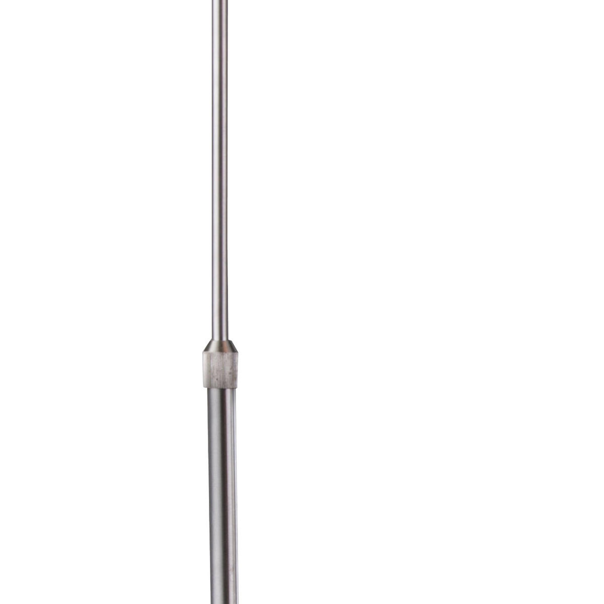 STOJACÍ OBLOUKOVÉ SVÍTIDLO, 96/45/196 cm - bílá/barvy niklu, Basics, kov/textil (96/45/196cm) - Globo