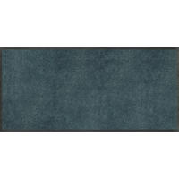 LÄUFER 35/75 cm Denim Blue Blau  - Blau, Design, Kunststoff/Textil (35/75cm) - wash+dry