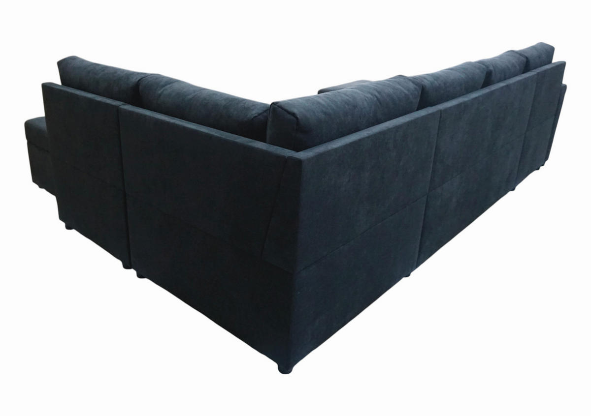 WOHNLANDSCHAFT TERMOLI Anthrazit Jacquard  - Anthrazit/Schwarz, Design, Kunststoff/Textil (155/297/212cm) - MID.YOU