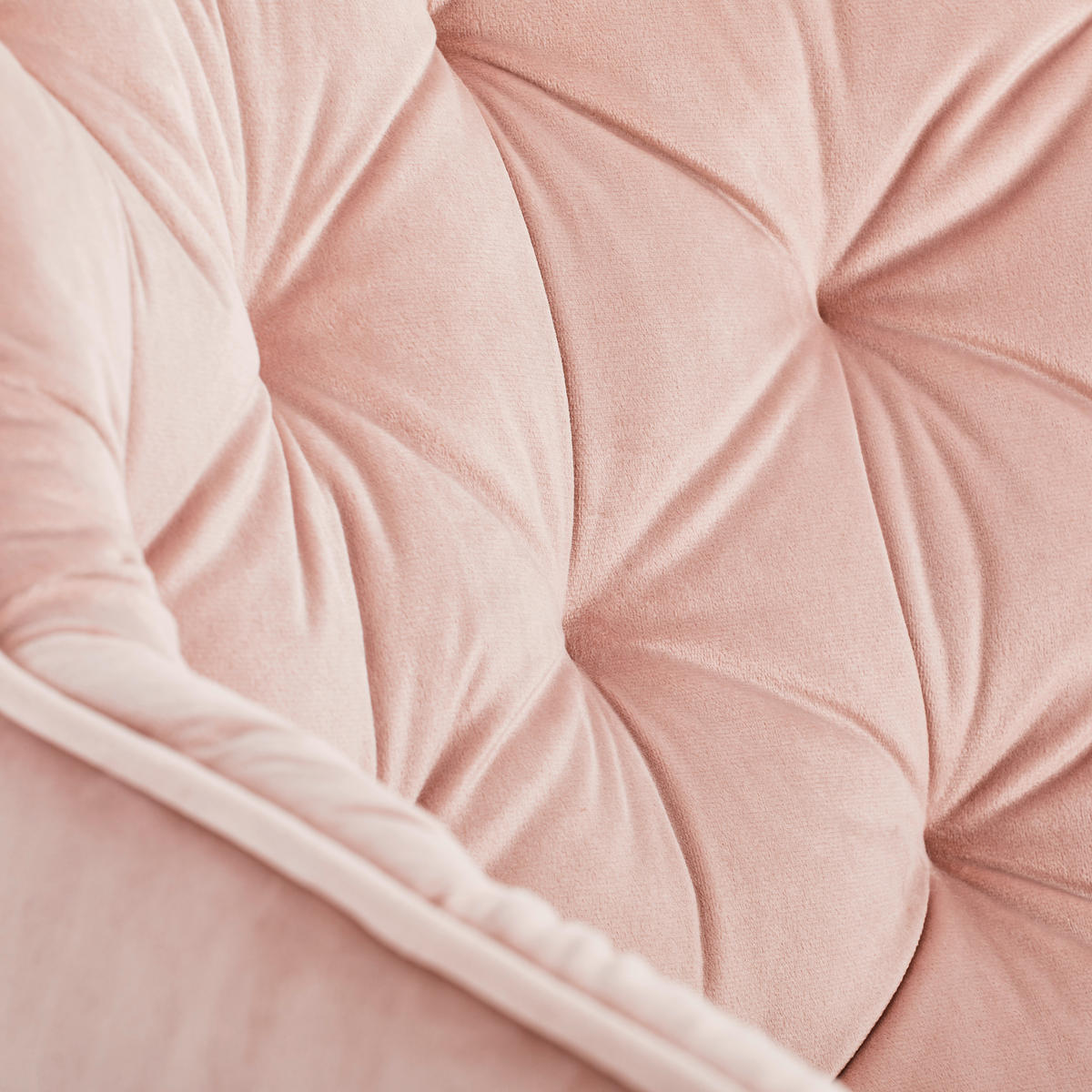 ARMLEHNSTUHL  in Eisen Samt  - Schwarz/Rosa, MODERN, Holz/Textil (58/83/63cm) - Livetastic