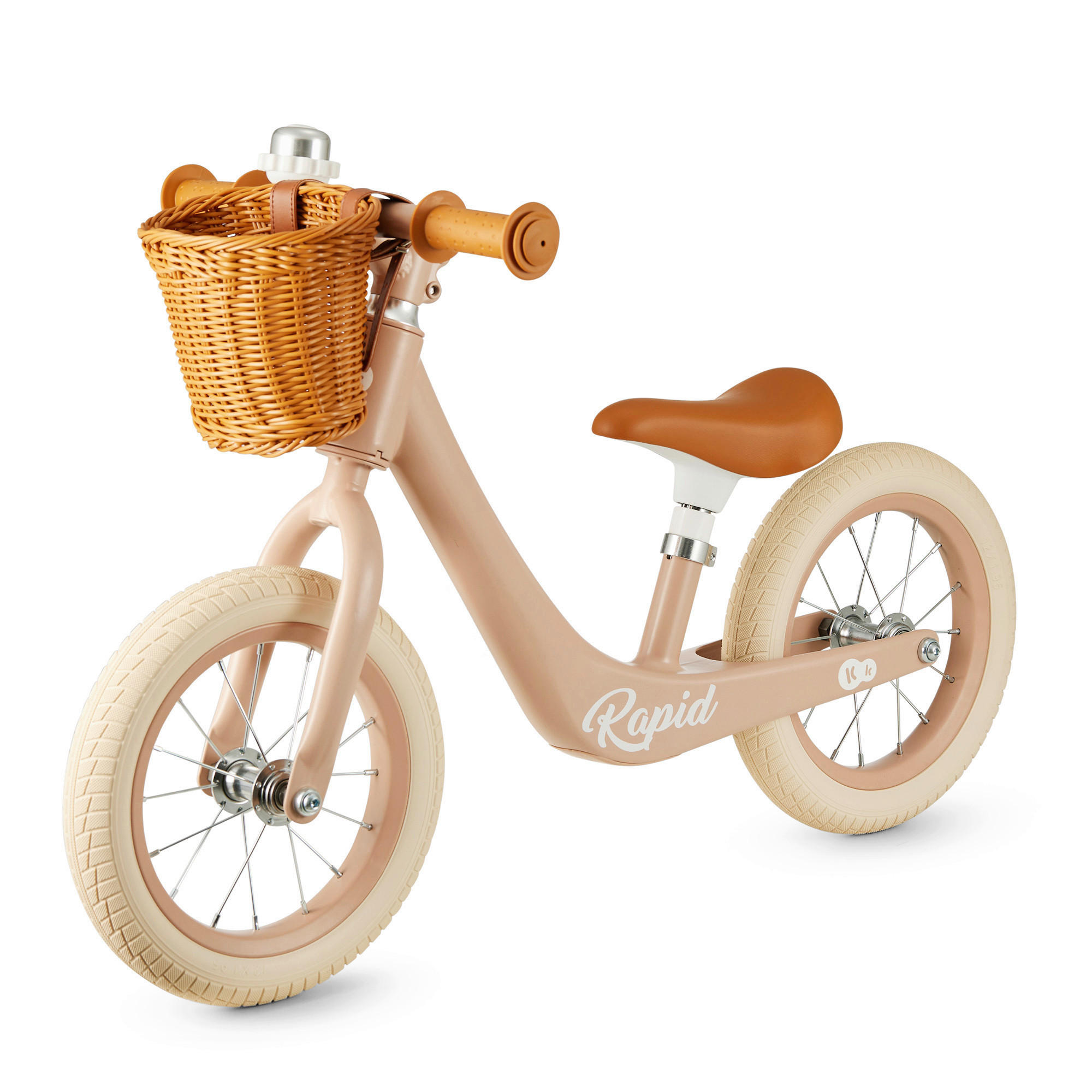 LAUFRAD Rapid 2  - Altrosa, Basics, Kunststoff/Metall (85/39/52cm) - kinderkraft