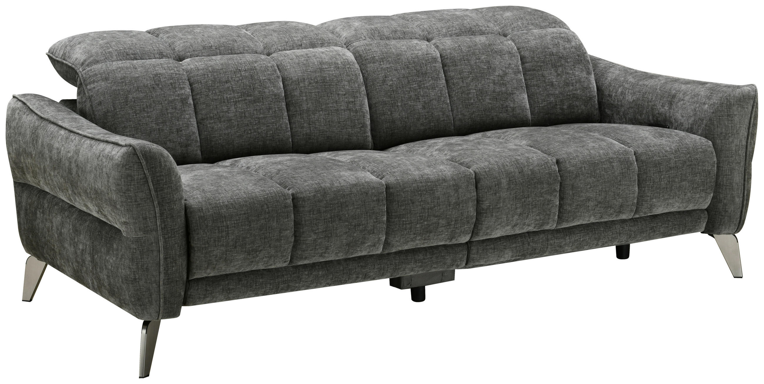 3-sitzer-sofa Jupiter Dunkelgrau B: 216 Cm