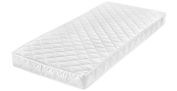 KOMFORTSCHAUMMATRATZE 100/200 cm Höhe ca. 15 cm  - Weiß, Basics, Textil (100/200cm) - Xora