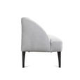 SITZBANK 237/85/72 cm Webstoff Hellgrau Metall  - Hellgrau/Schwarz, KONVENTIONELL, Textil/Metall (237/85/72cm) - Moderano