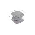 HOCKER in Holz, Textil Grau  - Grau, KONVENTIONELL, Holz/Textil (55/45/55cm) - Xora