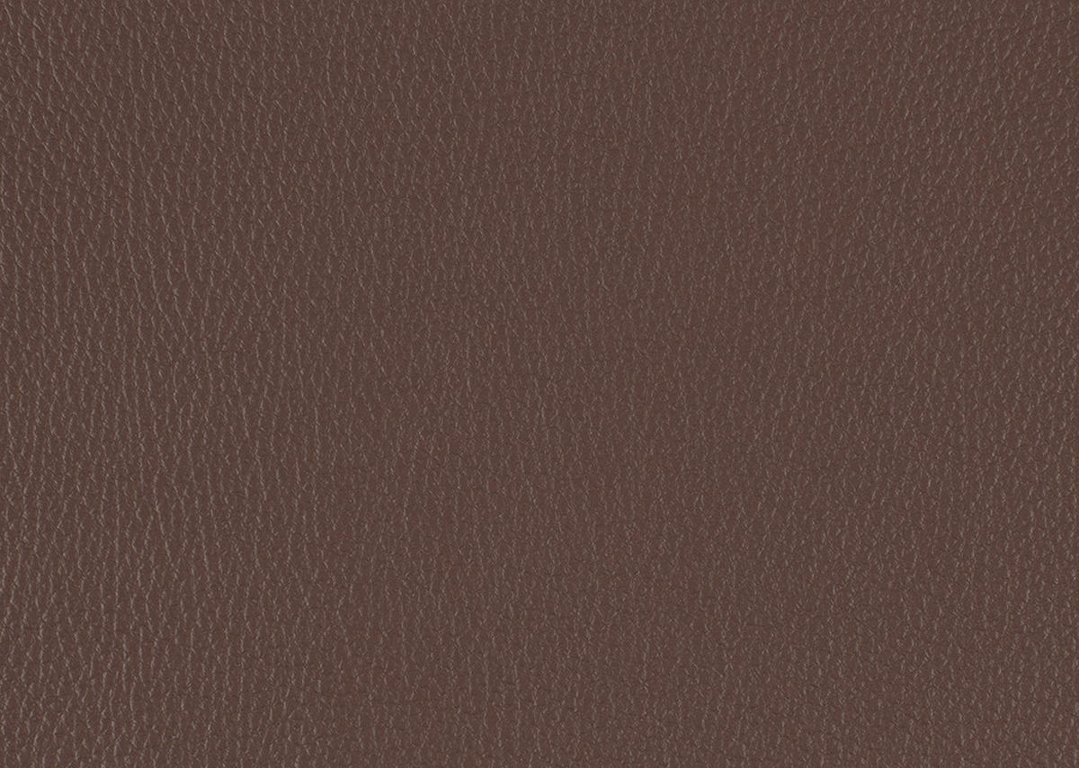 ECKSOFA in Echtleder Braun  - Braun, Design, Leder/Metall (188/307cm)