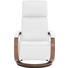 RELAXSESSEL Echtleder - Nussbaumfarben/Hellgrau, Design, Leder/Holz (68/113/86cm) - Himolla
