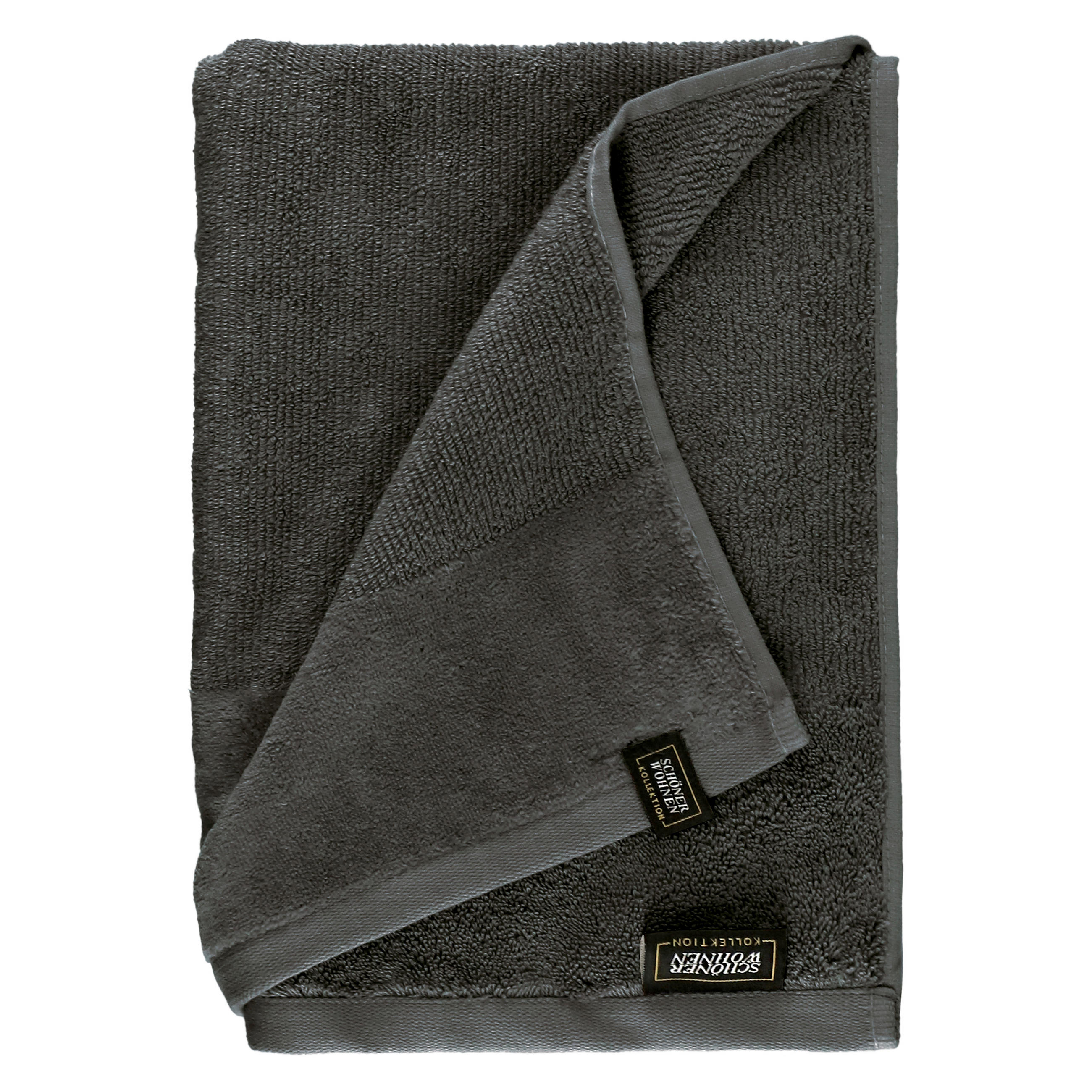 SAUNATUCH 80/180 cm SW-SENSE Anthrazit  - Anthrazit, Basics, Textil (80/180cm) - Schöner Wohnen