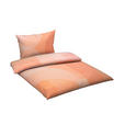 BETTWÄSCHE TANJA Satin 140/200 cm  - Aprikose, Design, Textil (140/200cm) - Novel