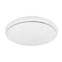 LED-TAKLAMPA Jasper 49/49/10 cm  - vit, Klassisk, metall/plast (49/49/10cm)