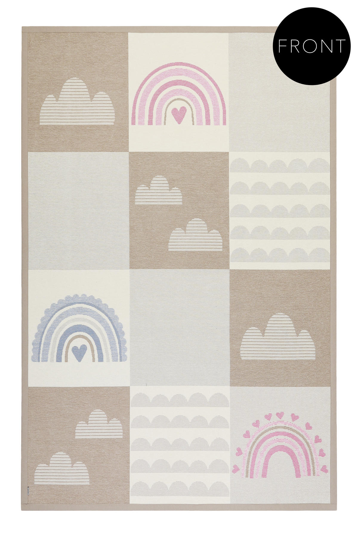 KINDERTEPPICH 160/230 cm Lovely Rainbow  - Beige, Trend, Textil (160/230cm) - Esprit