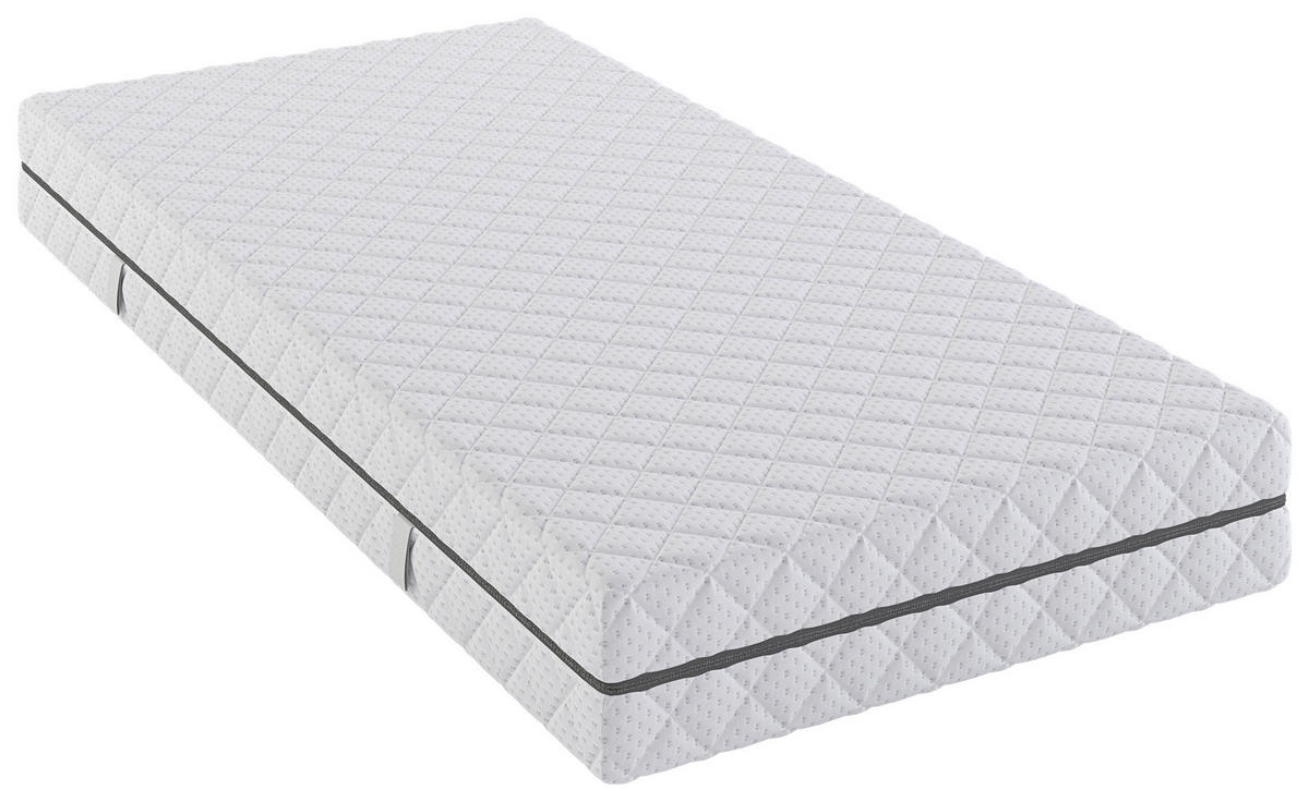 KALTSCHAUMMATRATZE Höhe ca. 23 cm 7 -Zonen item.attr('328-538'),[ ]} - Weiß, MODERN, Textil (90/200cm) - Sleeptex