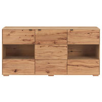 SIDEBOARD  180/85/42 cm  - Schwarz/Kernbuche, Natur, Holz/Holzwerkstoff (180/85/42cm) - Linea Natura