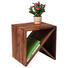 BEISTELLTISCH Sheesham massiv Naturfarben - Naturfarben, Trend, Holz (40/40/40cm) - Kare-Design