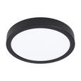 LED-DECKENLEUCHTE 21/2,8 cm   - Schwarz/Weiß, Basics, Kunststoff/Metall (21/2,8cm) - Novel
