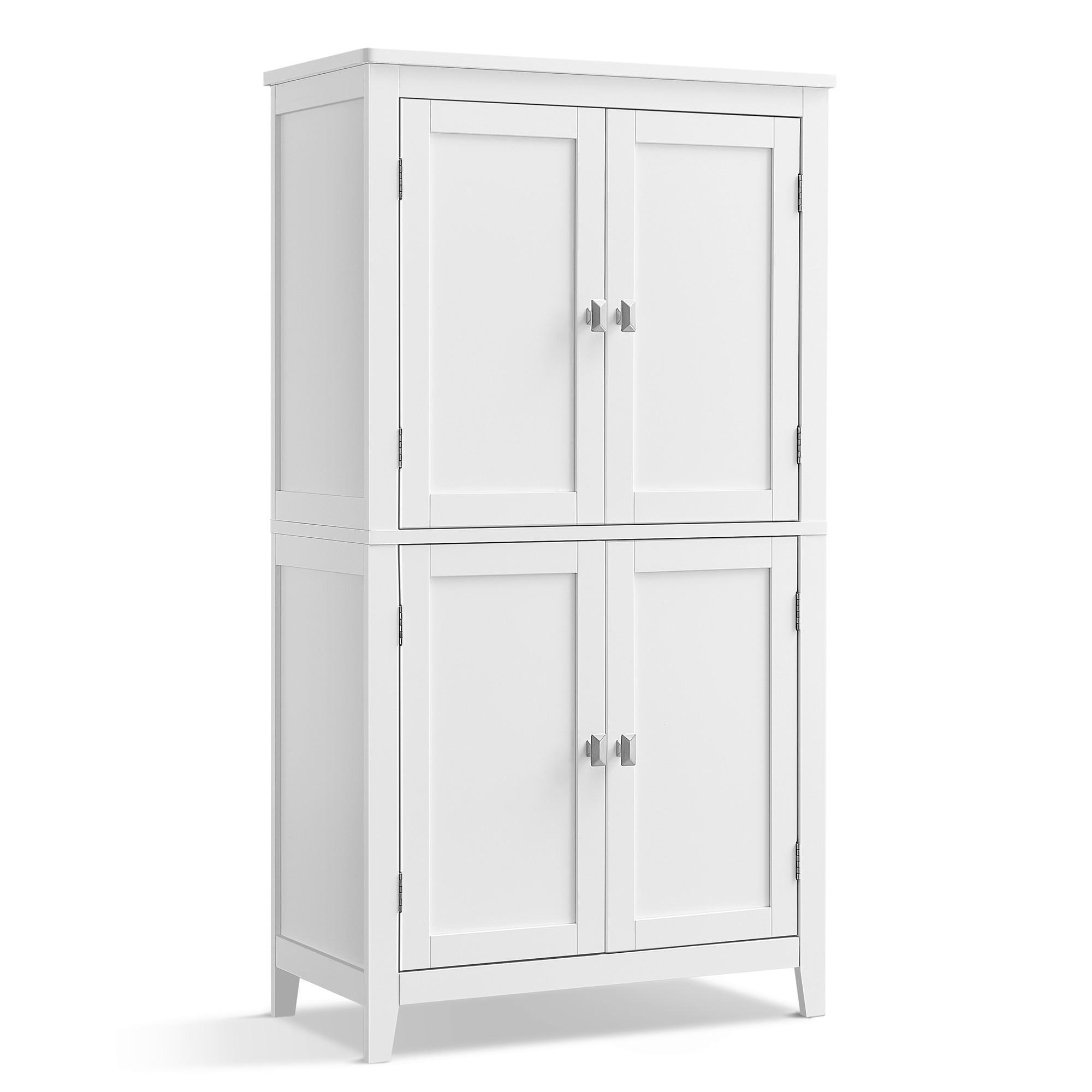 HOCHSCHRANK 60/110/30 cm  - Weiß, Trend, Holzwerkstoff/Metall (60/110/30cm) - MID.YOU