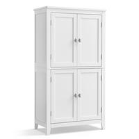 HOCHSCHRANK 60/110/30 cm  - Weiß, Trend, Holzwerkstoff/Metall (60/110/30cm) - MID.YOU