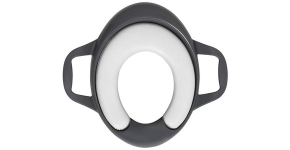 TOILETTENTRAINER - Weiß/Grau, Basics, Kunststoff (41cm) - My Baby Lou
