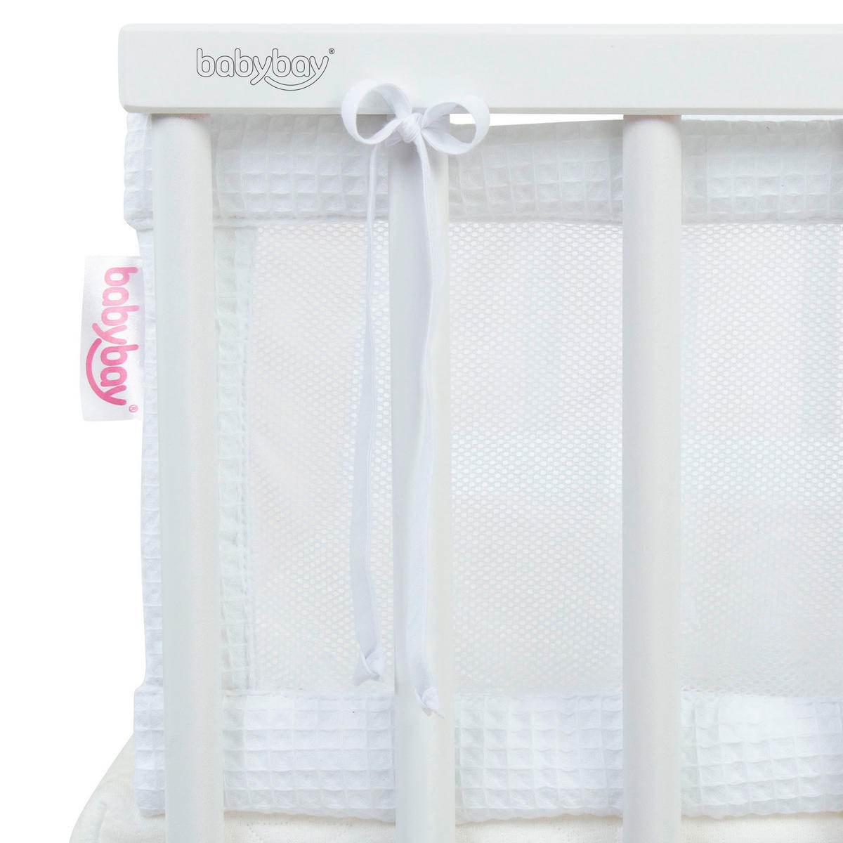 NESTCHEN    - Weiß, Basics (168/24/2cm) - Babybay