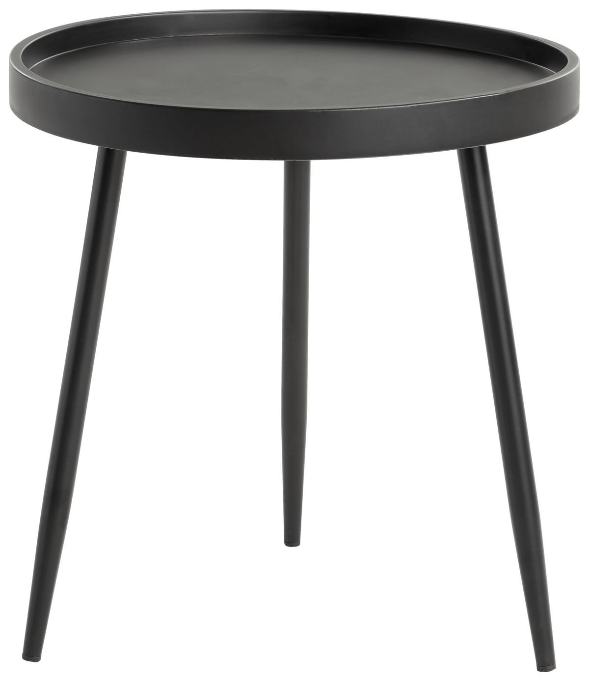 SADA NA BALKON 3dílné,  - černá, Moderní, kov/plast (53/85/63cm) - Ambia Garden