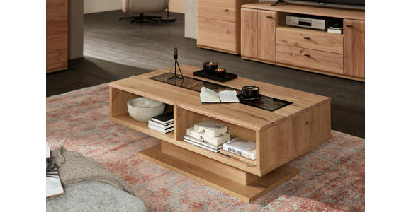 COUCHTISCH Esche massiv 115/65/43 cm rechteckig Eschefarben - Eschefarben, Natur, Naturmaterialien/Holz (115/65/43cm) - Cantus