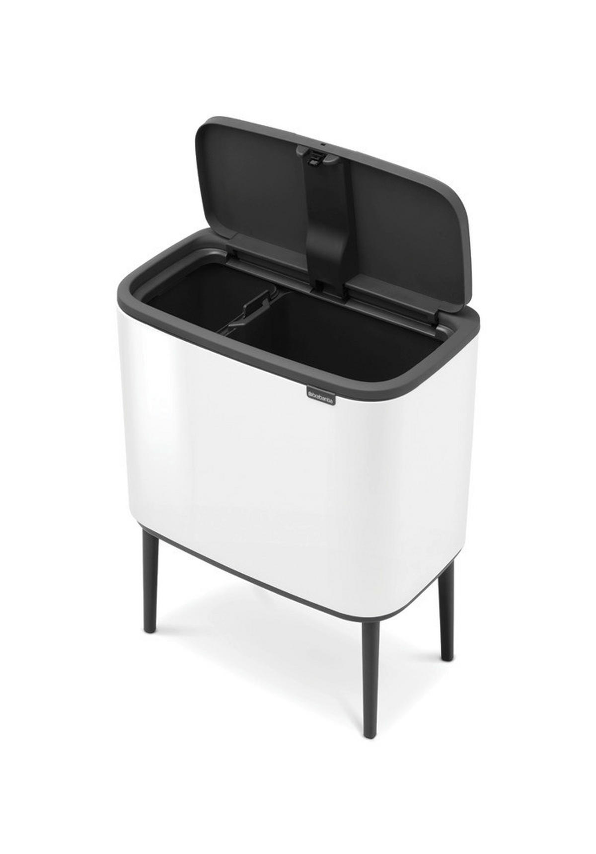 ODPADKOVÝ KOŠ  34 l - bílá, Design, kov/plast (54/68/31,5cm) - Brabantia