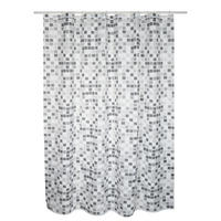 DUSCHVORHANG BRUNSWICK 180/200 cm  - Weiß, Basics, Textil (180/200cm) - MSV