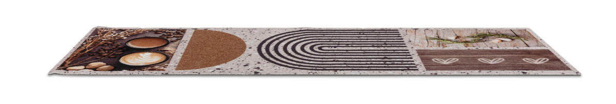 KÜCHENLÄUFER 50/150 cm Miabella Hellbraun  - Hellbraun, KONVENTIONELL, Kunststoff (50/150cm) - Astra