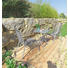 GARTENTISCH Glas, Metall Silberfarben - Silberfarben, Design, Glas/Metall (60/60/70cm) - Ambia Garden